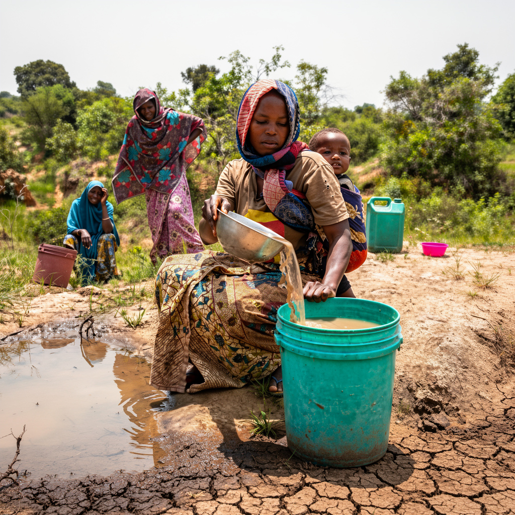 Poverty, Water Scarcity, Health Challenges